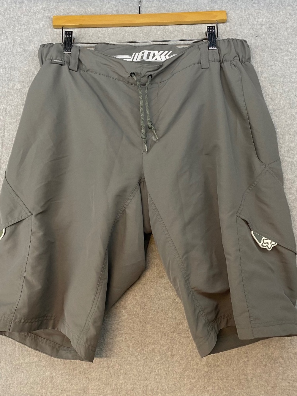 Fox Racing Padded Seat Mountain Bike Shorts Mens 38 Grey
